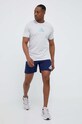 adidas t-shirt bawełniany HT0986 szary SS23