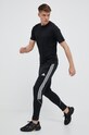 adidas Performance t-shirt treningowy Base IB7885 czarny SS23