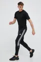 Majica kratkih rukava za trening adidas Performance Base crna