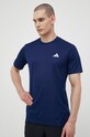Тренувальна футболка adidas Performance Train Essentials темно-синій IC7429