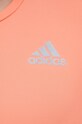 adidas Performance t-shirt do biegania Own The Run IC7628 pomarańczowy