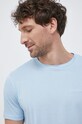 Joop! t-shirt bawełniany turkusowy 30034925
