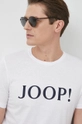 biały Joop! t-shirt bawełniany