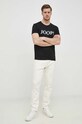 Joop! t-shirt bawełniany 30036105 czarny SS23