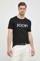 Joop! t-shirt bawełniany czarny 30036105