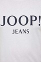 Joop! t-shirt bawełniany 30036021 biały