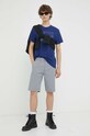 G-Star t-shirt bawełniany D22775.C506 granatowy SS23