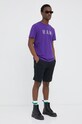 G-Star Raw pamut póló D22776.C506 lila SS23