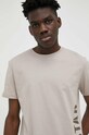 Bavlnené tričko G-Star béžová D22780.336