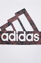 adidas t-shirt bawełniany HR2997 biały
