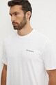 Oblečení Bavlněné tričko Columbia 2022181 bílá