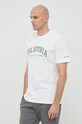Columbia t-shirt bawełniany Rockaway River biały 2022181