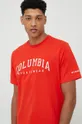 красный Хлопковая футболка Columbia Мужской