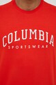 Памучна тениска Columbia Rockaway River 2022181 червен