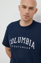 Бавовняна футболка Columbia темно-синій 2022181