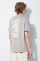 Columbia t-shirt in cotone Explorers Canyon grigio 2036451