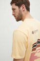 Columbia t-shirt bawełniany Explorers Canyon żółty 2036451