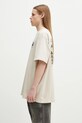Columbia t-shirt bawełniany 2036451 beżowy SS25