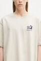 Columbia t-shirt bawełniany beżowy 2036451