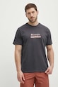 Oblečenie Bavlnené tričko Columbia Explorers Canyon 2036451 sivá