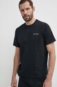 Odzież Columbia t-shirt bawełniany Explorers Canyon 2036451 czarny
