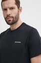 Columbia t-shirt bawełniany Explorers Canyon czarny 2036451