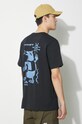 Îmbrăcăminte Columbia tricou din bumbac Explorers Canyon 2036451 negru