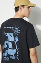 Columbia tricou din bumbac Explorers Canyon 2036451 negru