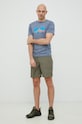 Спортивная футболка Columbia Zero Rules 1533291.SS23 голубой SS23