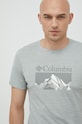 Columbia t-shirt sportowy Zero Rules szary 1533291.SS23