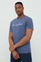 niebieski Columbia t-shirt