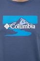 Columbia t-shirt bawełniany 1934814.SS23 niebieski