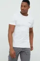 λευκό Βαμβακερό μπλουζάκι Columbia