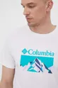 λευκό Αθλητικό μπλουζάκι Columbia Thistletown Hills