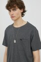 Lee t-shirt bawełniany szary L66JWTON