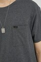 Lee t-shirt bawełniany L66JWTON szary