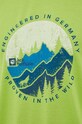 Jack Wolfskin t-shirt sportowy Hiking 1808762 zielony