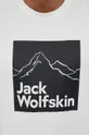 Bombažna kratka majica Jack Wolfskin Moški