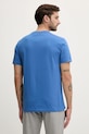 Одежда Хлопковая футболка BOSS 50491706 голубой