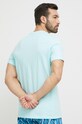 Ruházat BOSS strand póló 50491706 türkiz