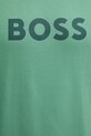 Хлопковая футболка BOSS 50491706 зелёный