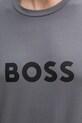 BOSS t-shirt bawełniany 50491706 szary