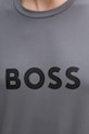 BOSS t-shirt bawełniany 50491706 szary