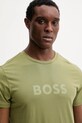 Пляжна футболка BOSS зелений 50491706