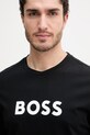 Plážové tričko BOSS T-Shirt RN čierna 50491706