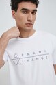 Odzież Armani Exchange t-shirt 3RZTBR.ZJAAZ biały