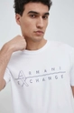 Kratka majica Armani Exchange  95 % Bombaž, 5 % Elastan