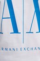 Bavlněné tričko Armani Exchange 8NZTPA.ZJH4Z bílá