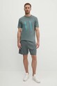 Bavlněné tričko Armani Exchange 8NZTPA.ZJH4Z zelená SS24
