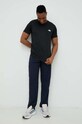 The North Face t-shirt sportowy Reaxion NF0A3RX3JK31 czarny SS24
